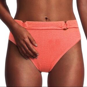 Ring Front High Waist Swimsuit Bottoms